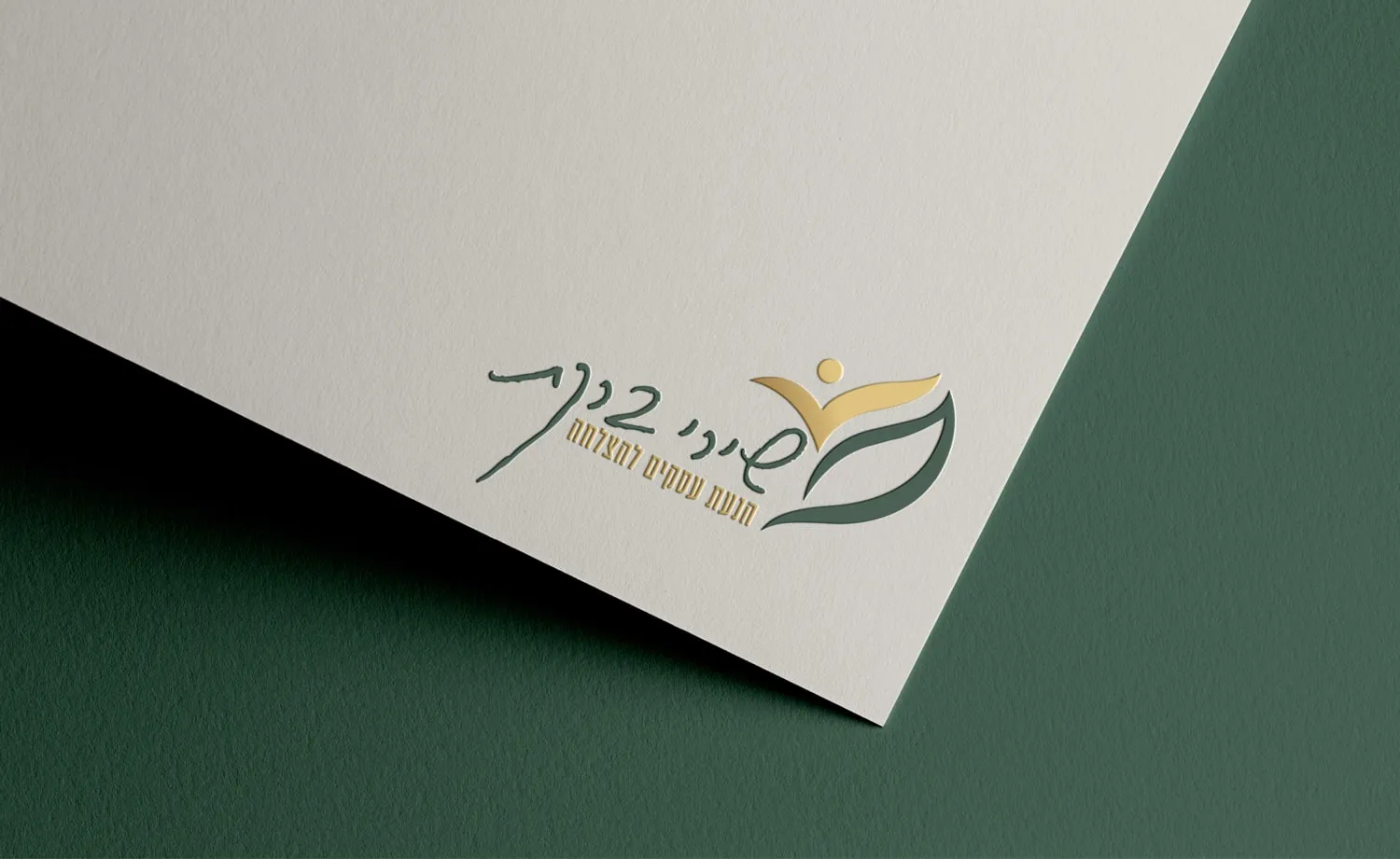 המיתוג של שירי ברקת: הלוגו על נייר